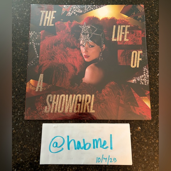 NWT Taylor Swift The Life of a Showgirl: Under Bright Lights Vinyl Record - Picture 3 of 6